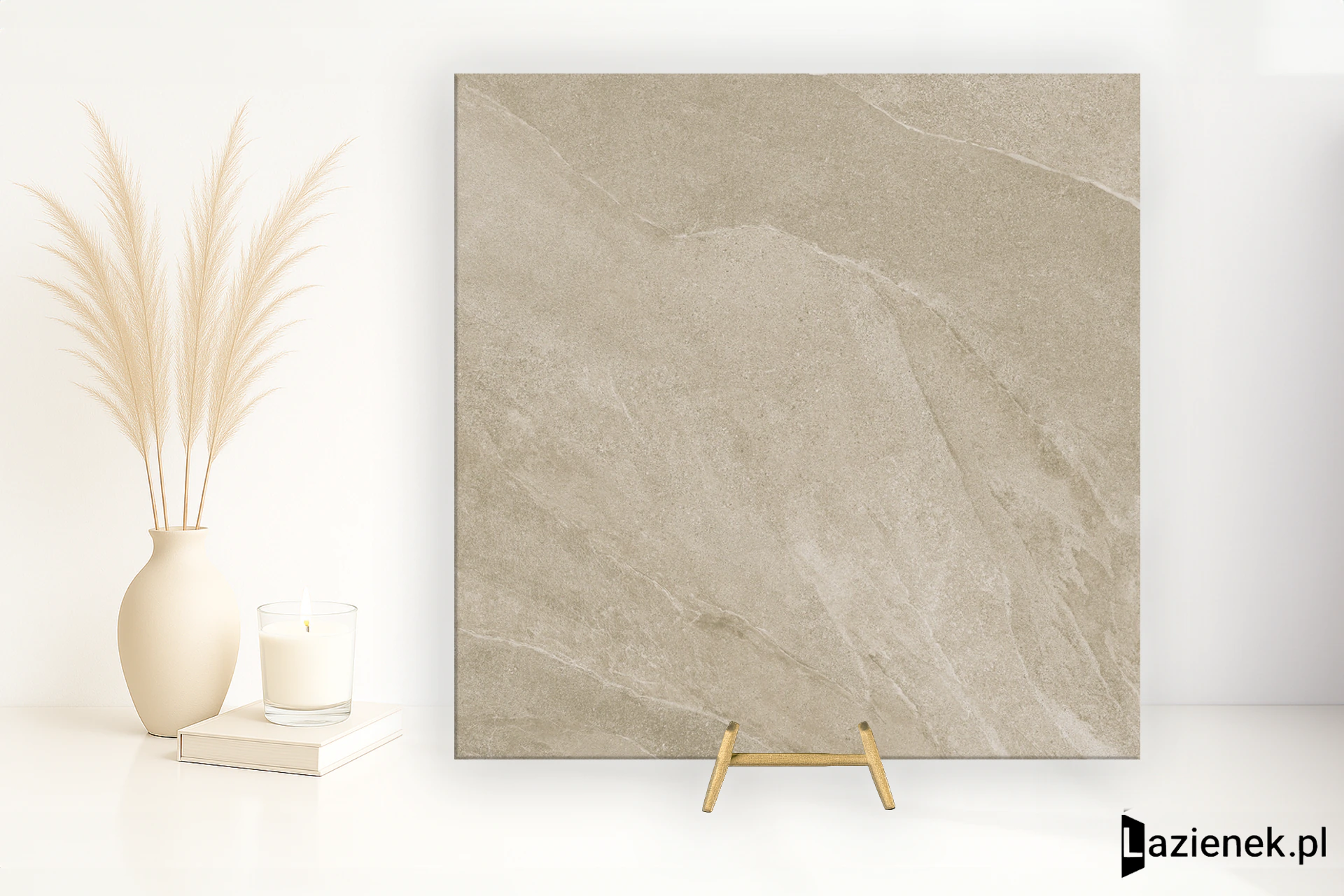 Saime Titano Beige naturalna 60x60 cm gr. 9 mm - płytka rektyfikowana / 8661027