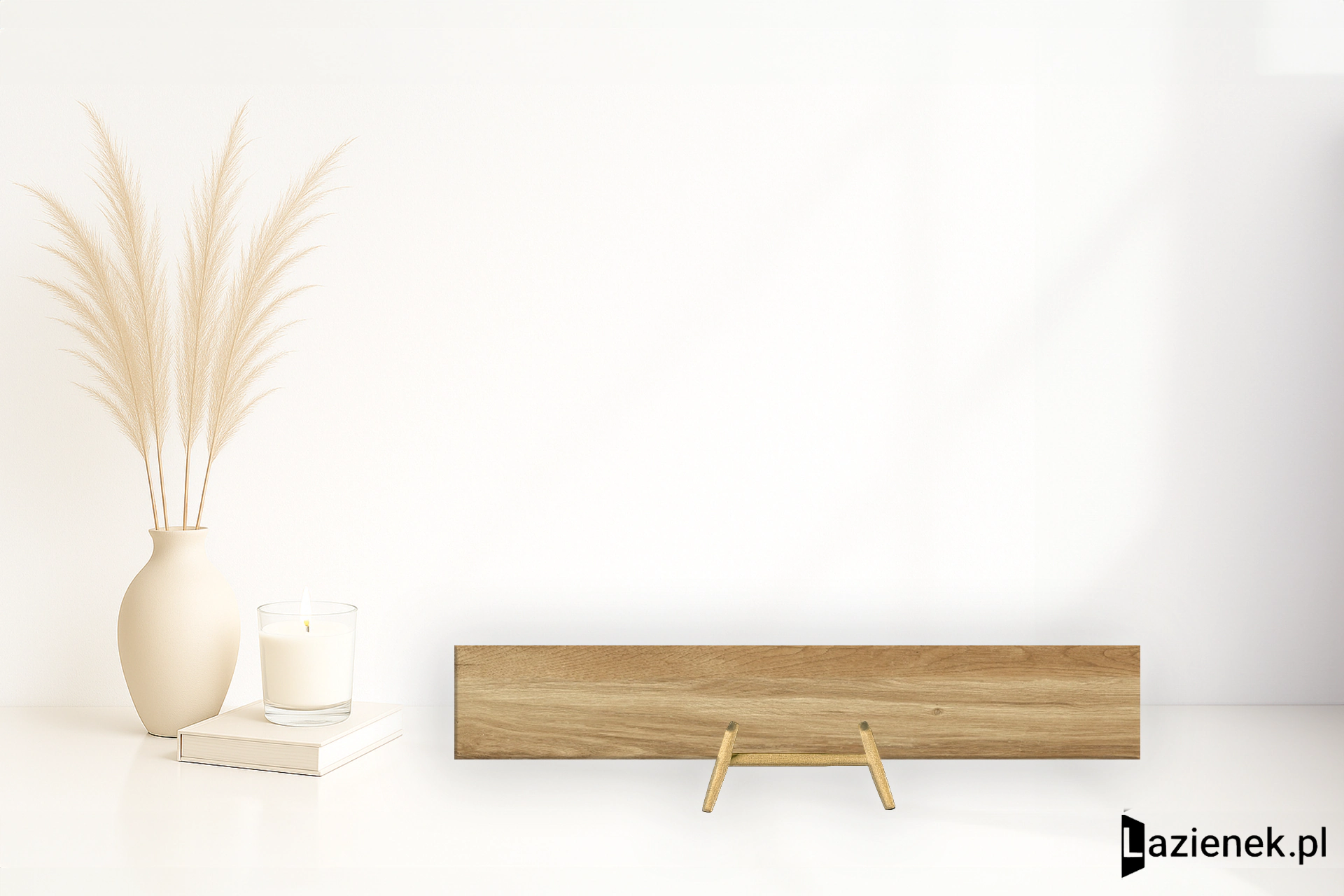 Saime Alpi Miele antypoślizgowa 15x90 cm gr. 8 mm - płytka nierektyfikowana / 7670239