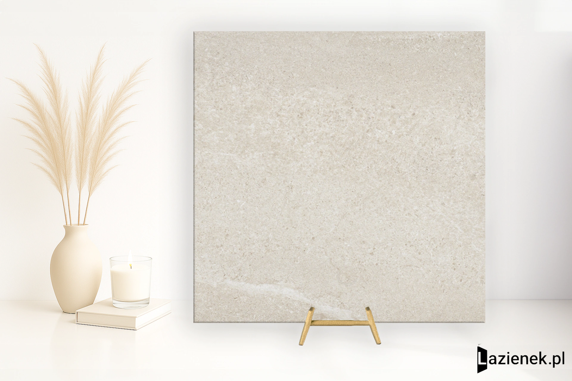 Saime Artica Beige półpolerowana 60x60 cm gr. 9 mm - płytka rektyfikowana / 8600330