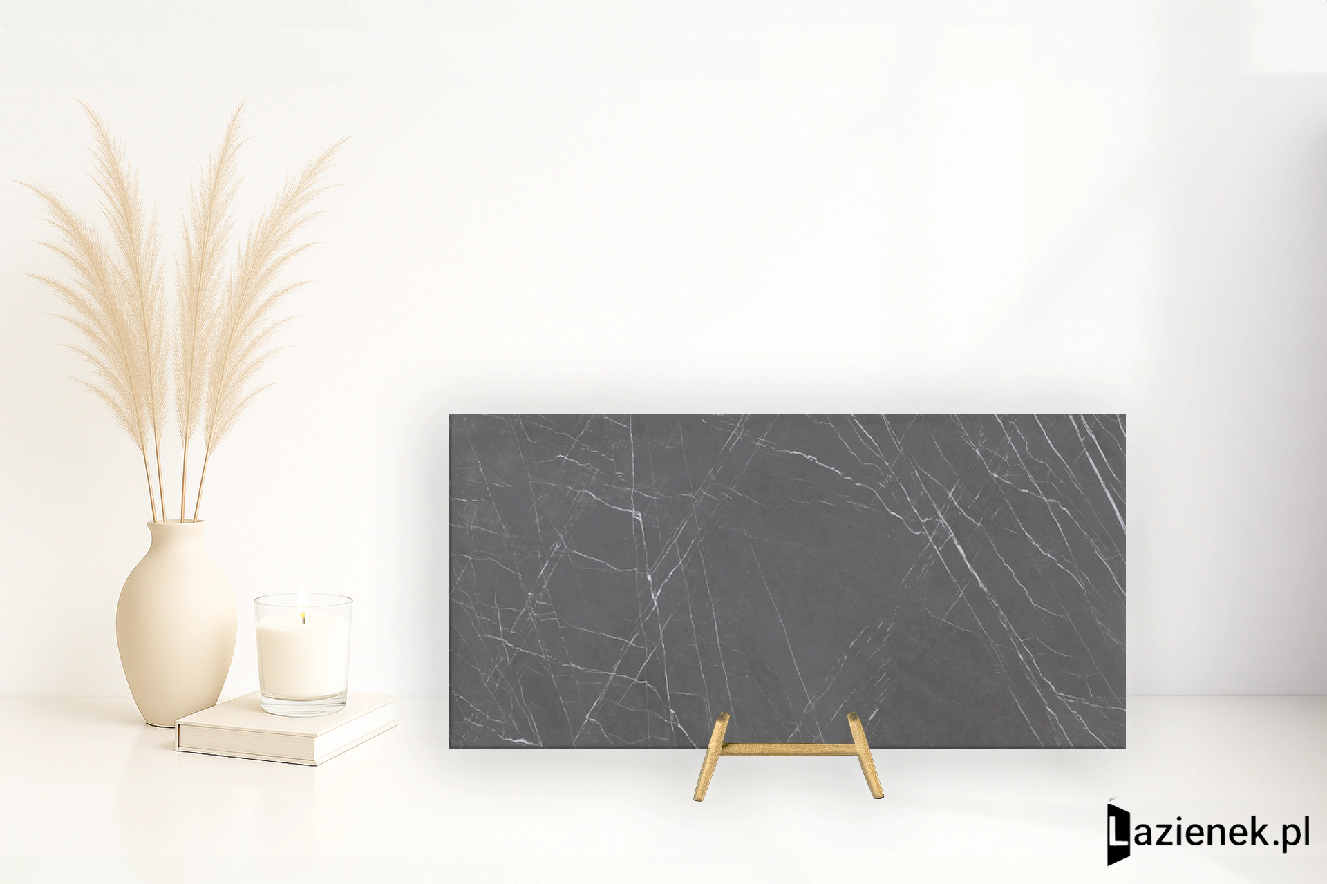 Saime 160X320 Grafite A błyszcząca 160x320 cm gr. 12 mm - płytka nierektyfikowana / T606055
