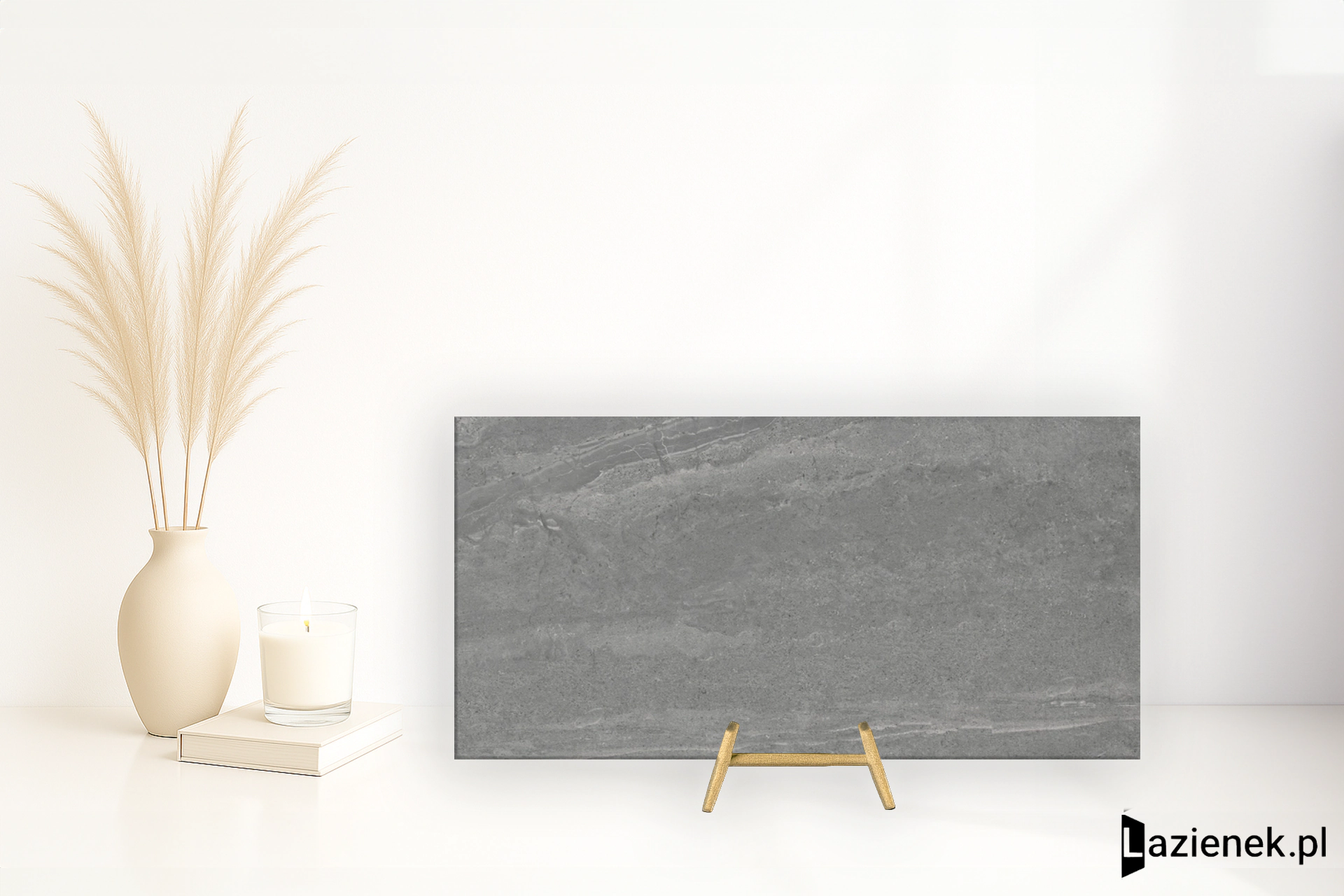 Saime Artica Grigio półpolerowana 30x60 cm gr. 9 mm - płytka rektyfikowana / 8600361