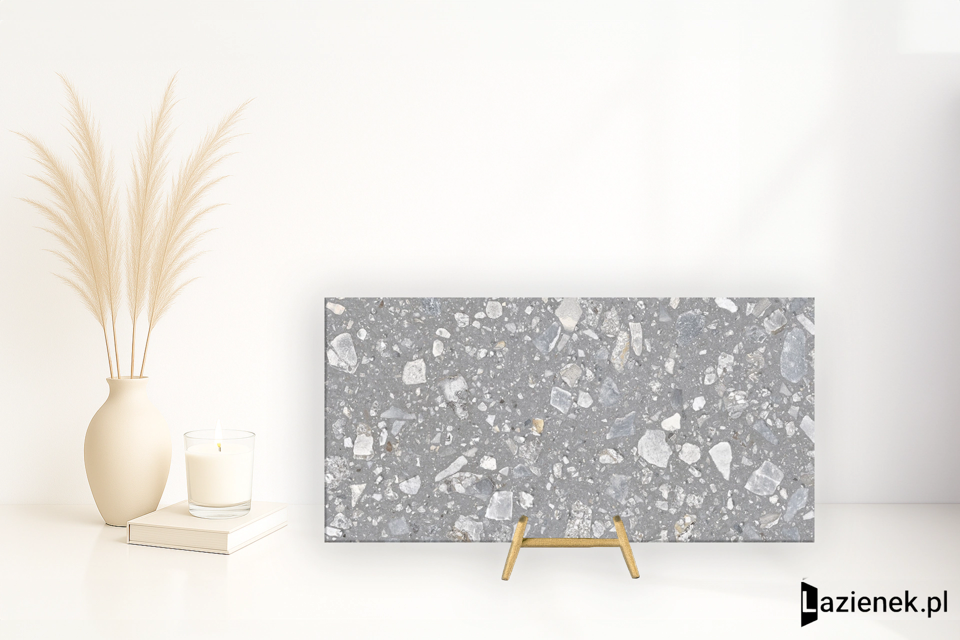 Saime Grestone Grey antypoślizgowa 30x60 cm gr. 9 mm - płytka nierektyfikowana / 7661048