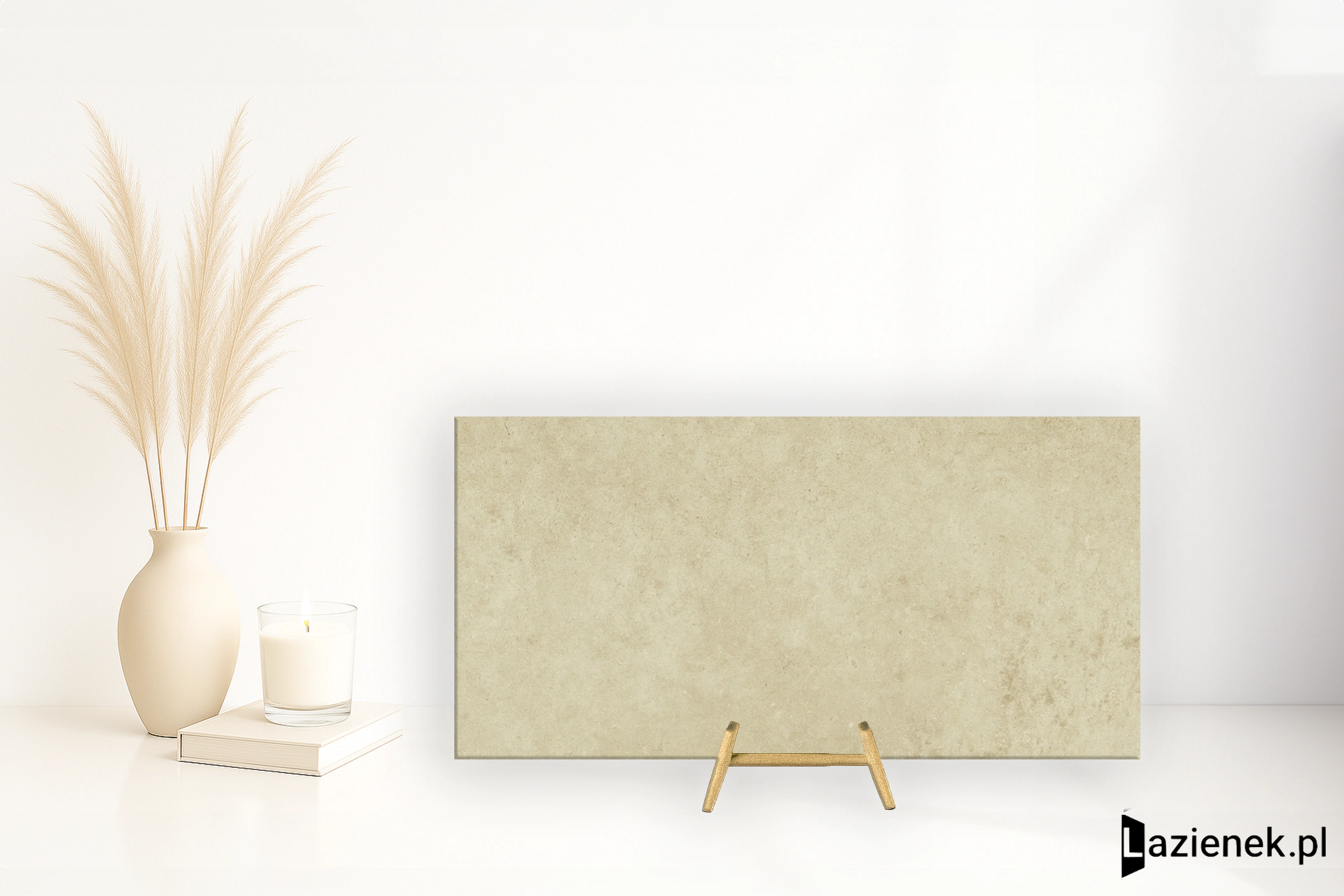 Saime Ferrocemento Beige półpolerowana 30x60 cm gr. 9 mm - płytka rektyfikowana / 8600162
