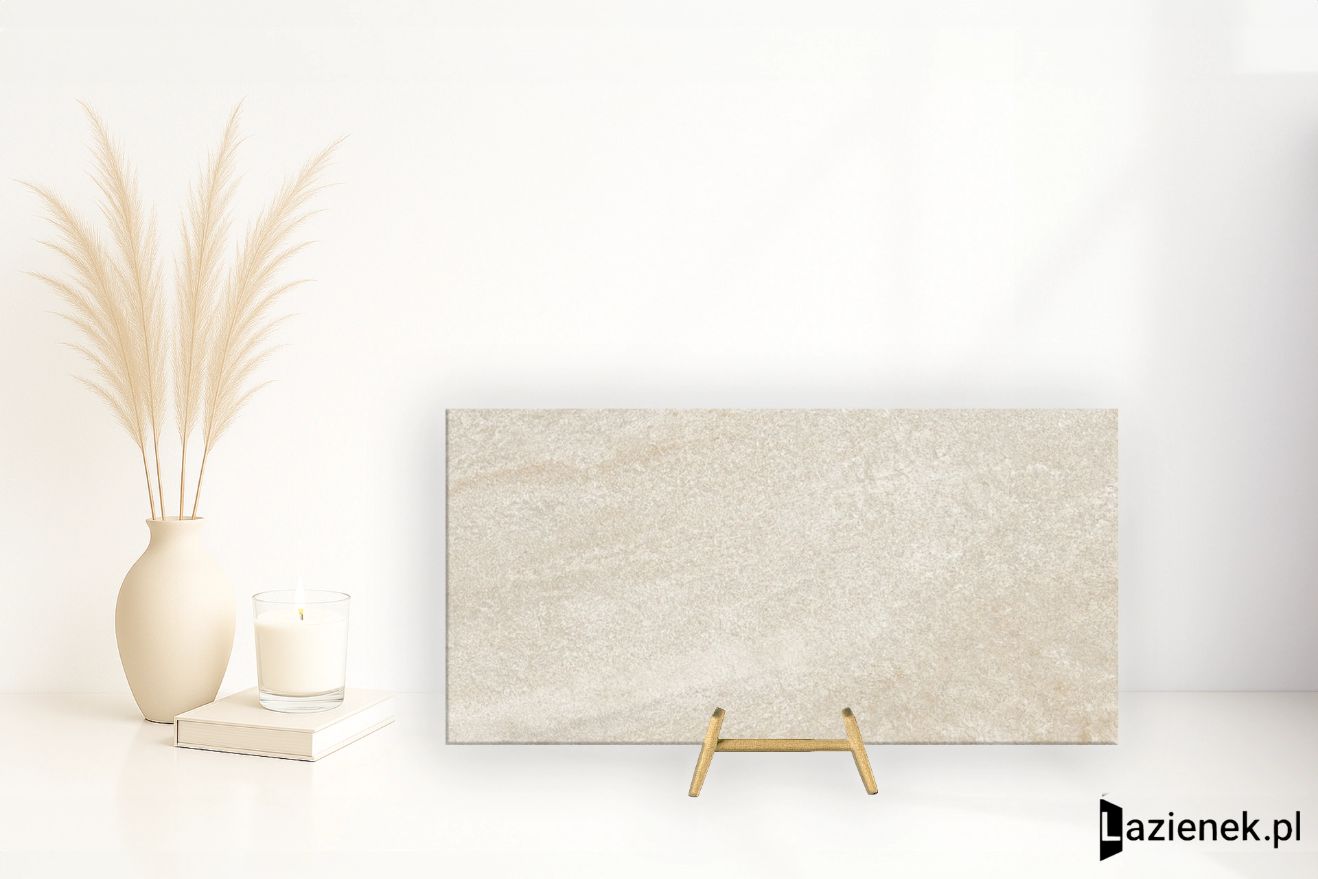 Saime Geostone Bianco naturalna 60x120 cm gr. 9 mm - płytka nierektyfikowana / 8600452