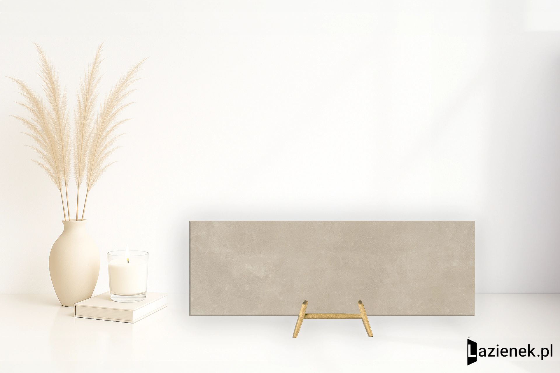 Saime Icon Almond satynowa 30x90 cm gr. 6 mm - płytka rektyfikowana / T621655