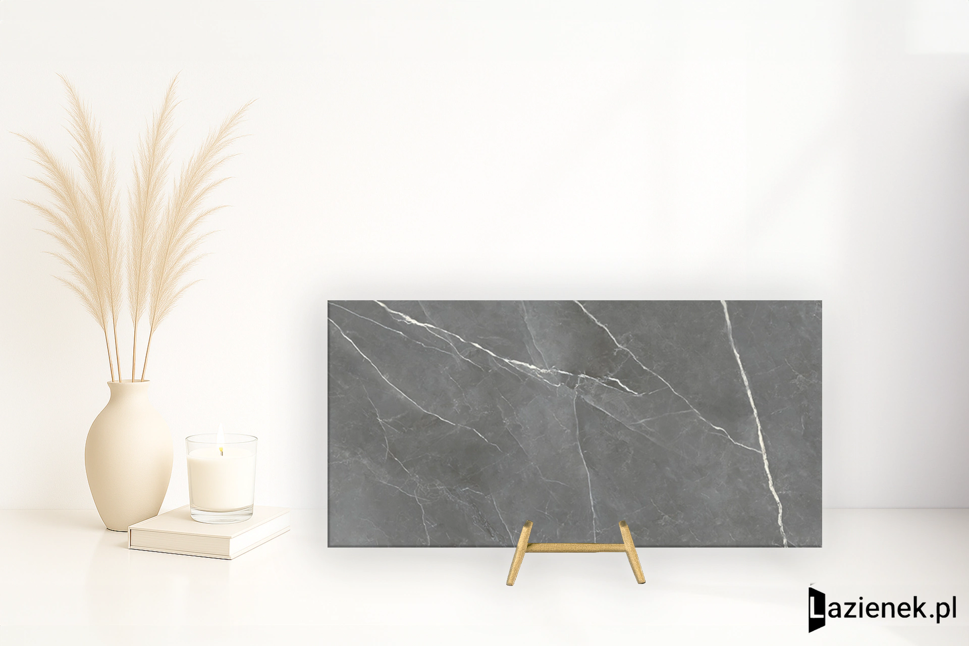 Saime Royal Grey błyszcząca 60x120 cm gr. 6 mm - płytka rektyfikowana / T600230