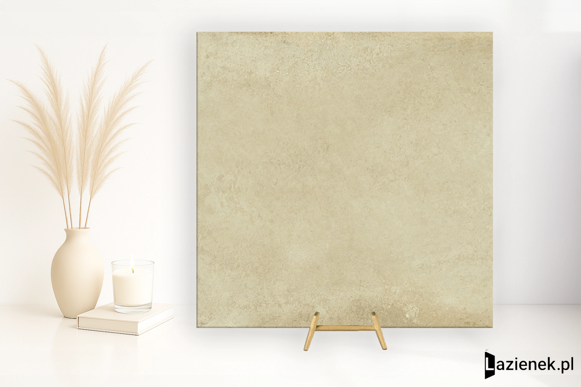 Saime Ferrocemento Beige antypoślizgowa 90x90 cm gr. 6 mm - płytka rektyfikowana / T621845
