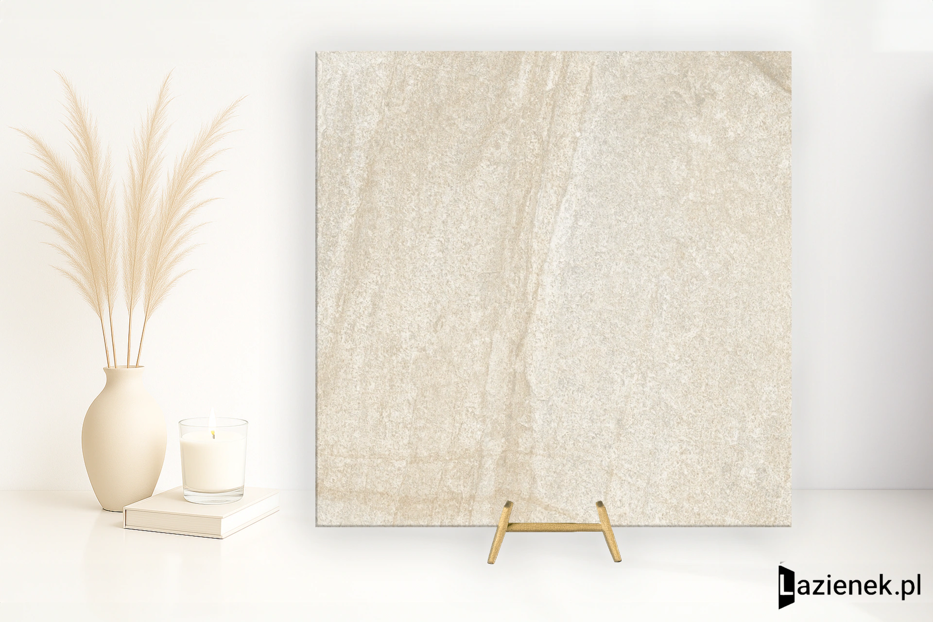 Saime Geostone Bianco antypoślizgowa 60x60 cm gr. 9 mm - płytka rektyfikowana / 8600165