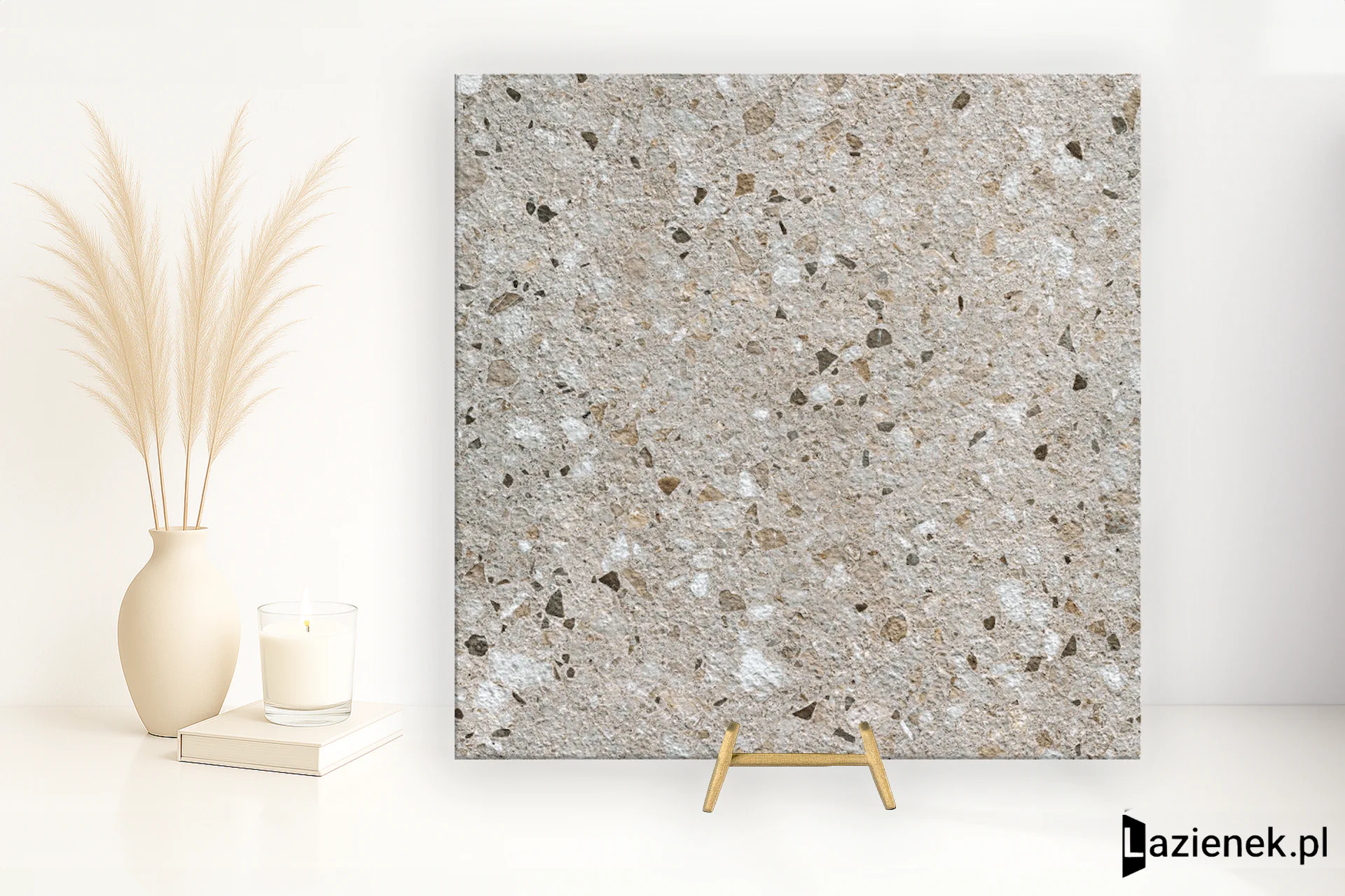 Saime Frammenta Taupe skalna R11 60x60 cm gr. 20 mm - płytka rektyfikowana / 8694695