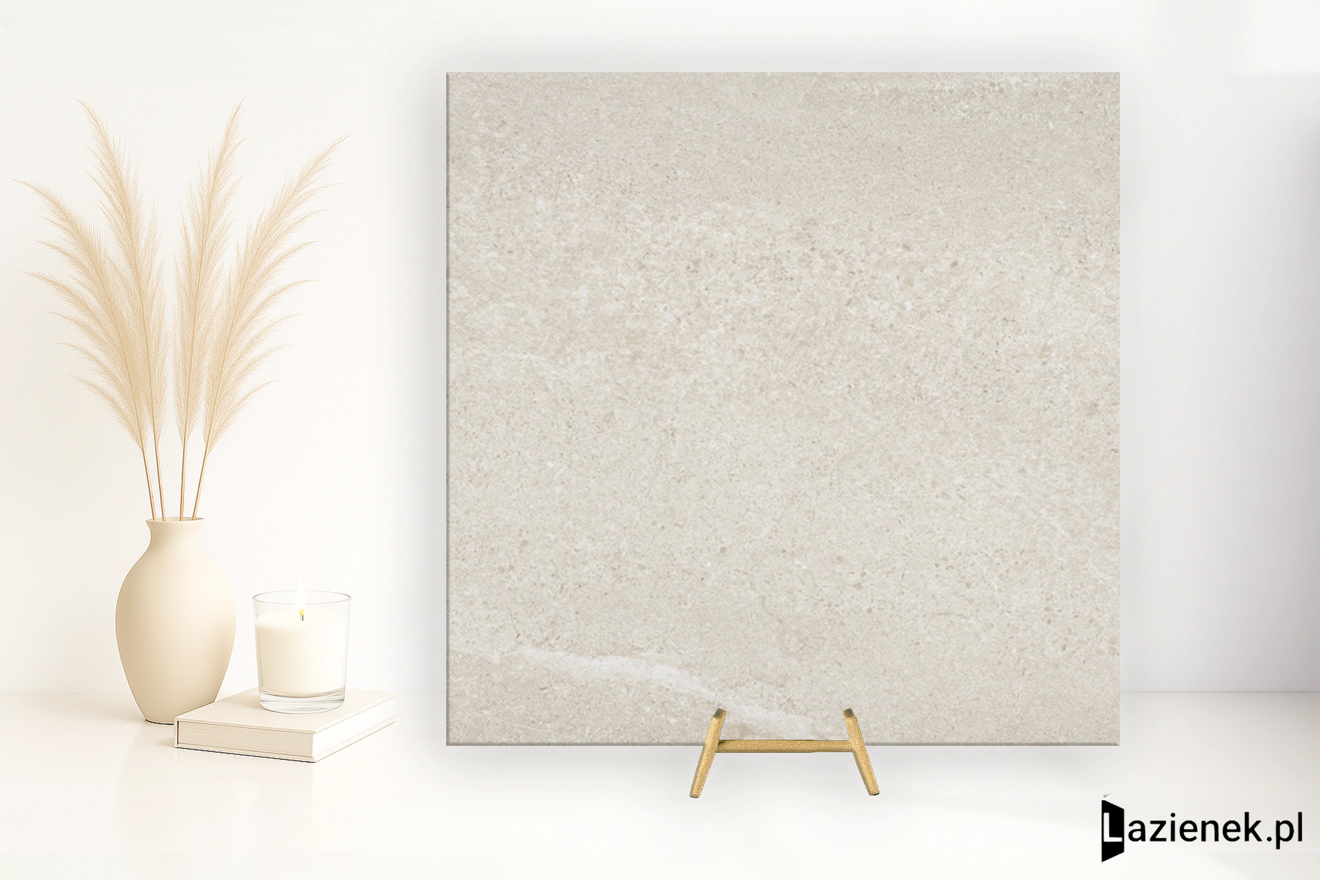Saime Artica Beige naturalna 14.8x14.8 cm gr. 9 mm - płytka rektyfikowana / 7661299
