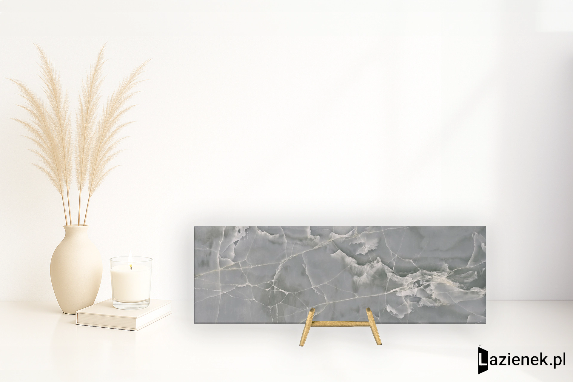 Saime Shine Azzurro naturalna 90x270 cm gr. 6 mm - płytka rektyfikowana / T624016
