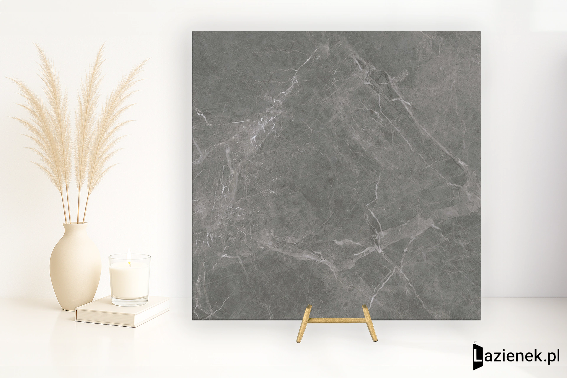 Saime Cave Baltic Grey naturalna 120x120 cm gr. 6 mm - płytka rektyfikowana / T801446