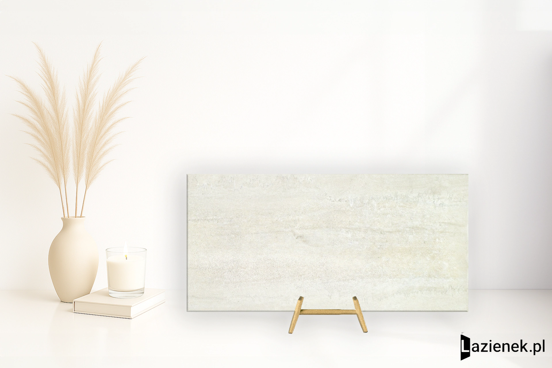 Saime Kaleido Bianco półpolerowana 60x120 cm gr. 9 mm - płytka rektyfikowana / 8600097