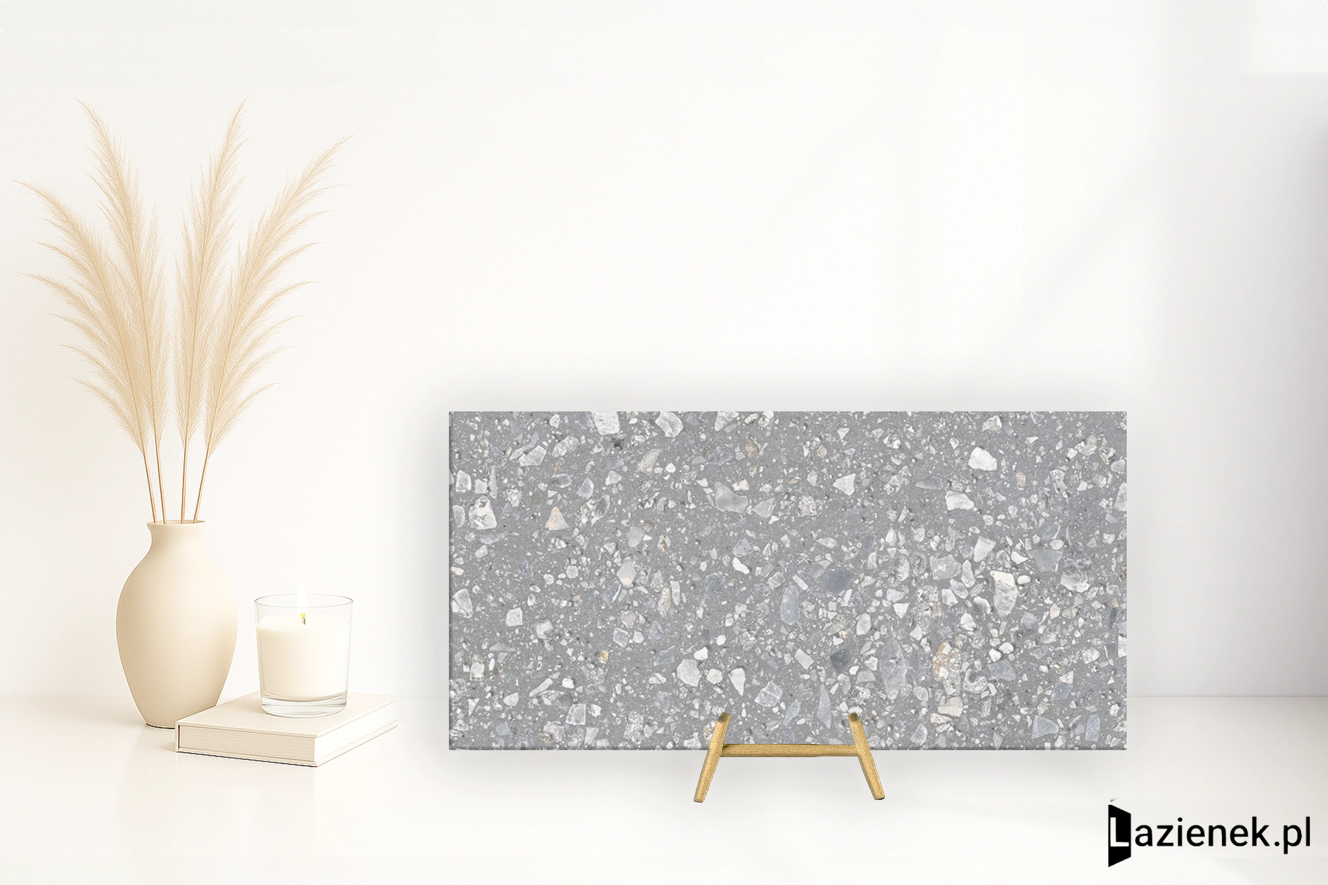 Saime Grestone Grey antypoślizgowa 60x120 cm gr. 9 mm - płytka rektyfikowana / T680207