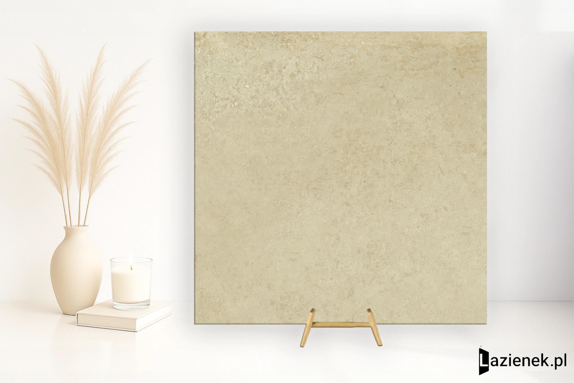 Saime Ferrocemento Beige półpolerowana 60x60 cm gr. 9 mm - płytka rektyfikowana / 8600160