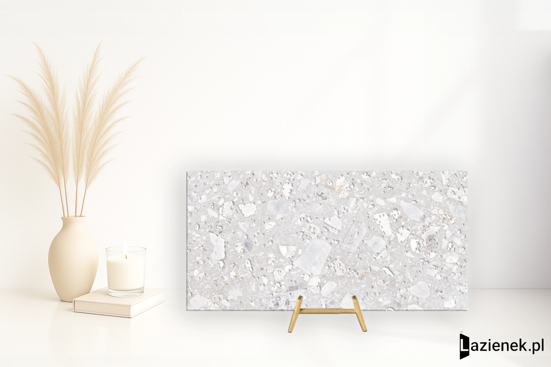 Saime Grestone Pearl naturalna 30x60 cm gr. 9 mm - płytka rektyfikowana / T680166