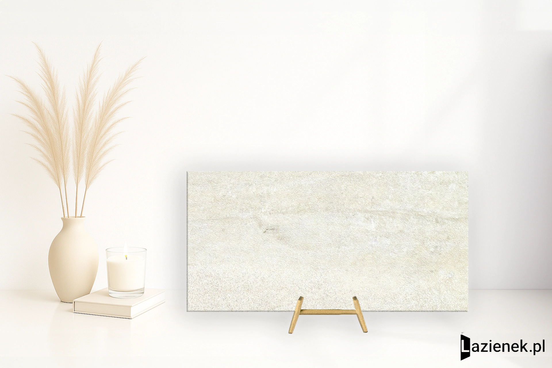 Saime Kaleido Bianco półpolerowana 30x60 cm gr. 9 mm - płytka rektyfikowana / 8600098