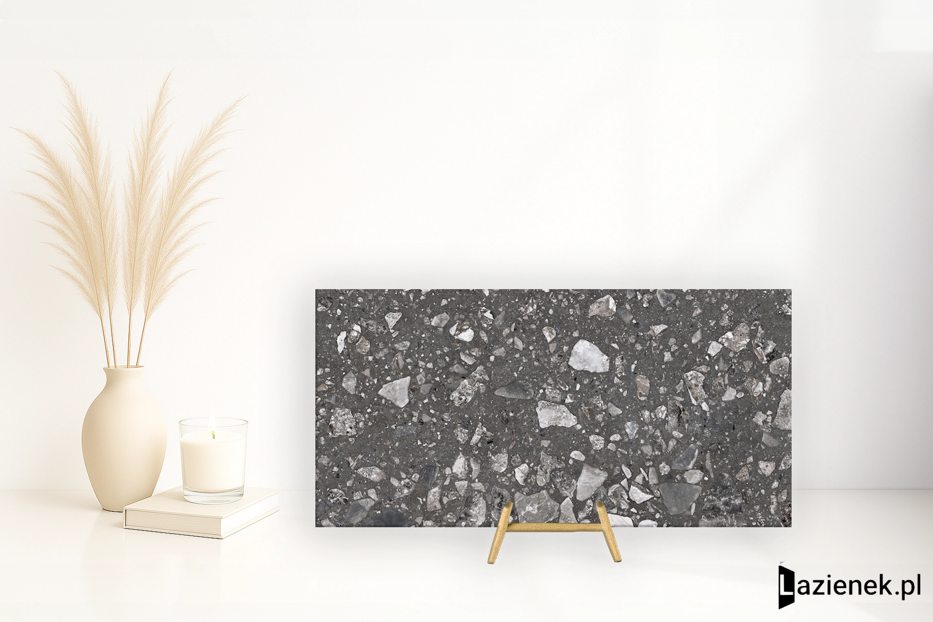 Saime Grestone Dark antypoślizgowa 30x60 cm gr. 9 mm - płytka nierektyfikowana / 7661042