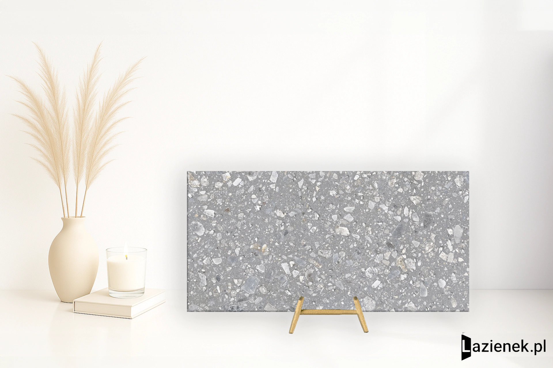 Saime Grestone Grey naturalna 60x120 cm gr. 9 mm - płytka rektyfikowana / T680177