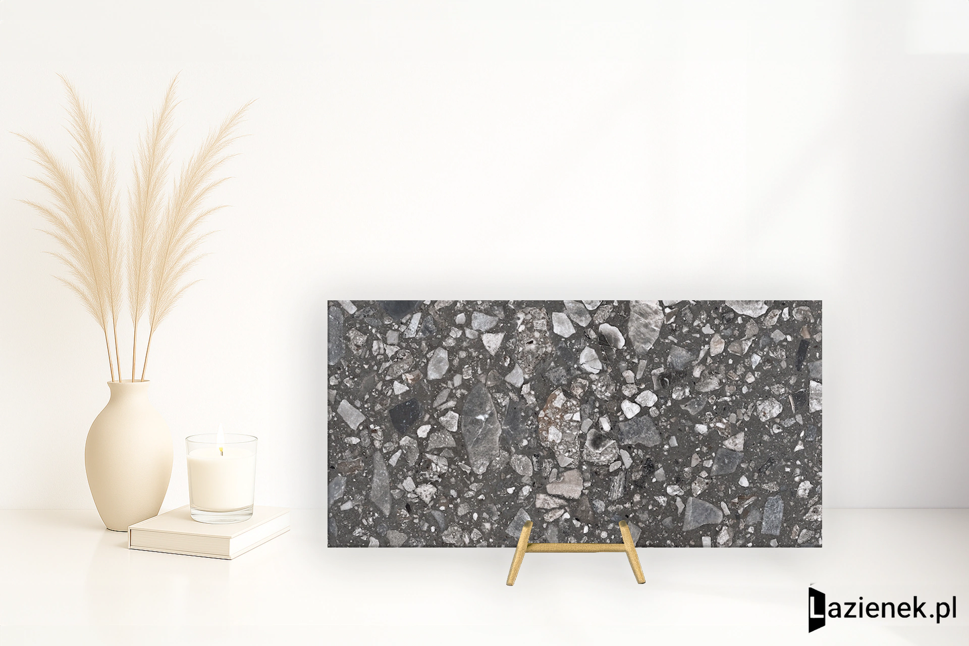 Saime Grestone Dark naturalna 30x60 cm gr. 9 mm - płytka nierektyfikowana / 7661032