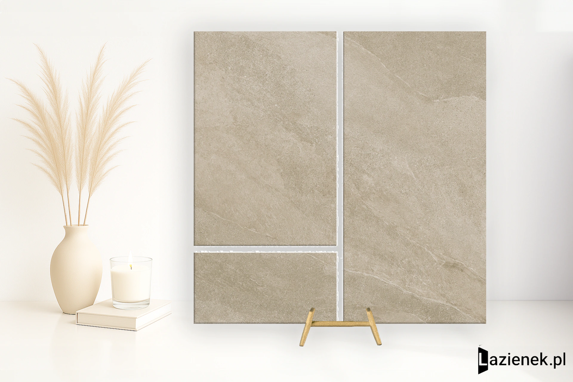Saime Titano Beige antypoślizgowa 60x120 cm gr. 9 mm - płytka nierektyfikowana / 8661131