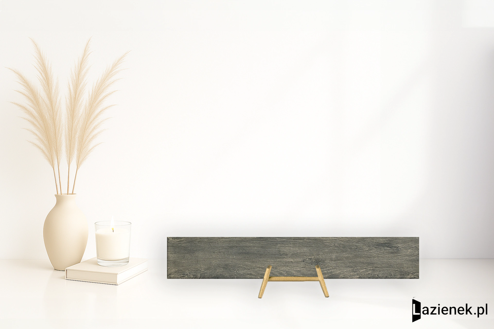 Saime Alpi Grigio naturalna 20x120 cm gr. 9 mm - płytka rektyfikowana / 8600315