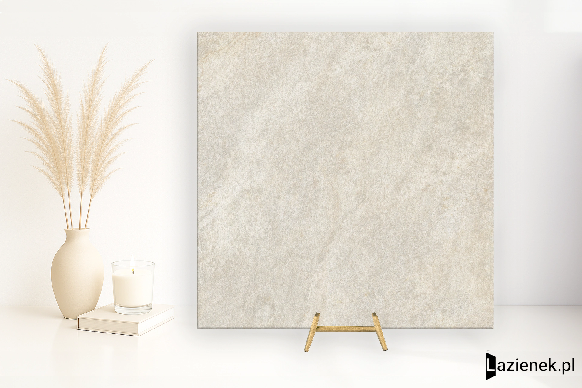 Saime Geostone Bianco antypoślizgowa 60x60 cm gr. 9 mm - płytka nierektyfikowana / 8600398