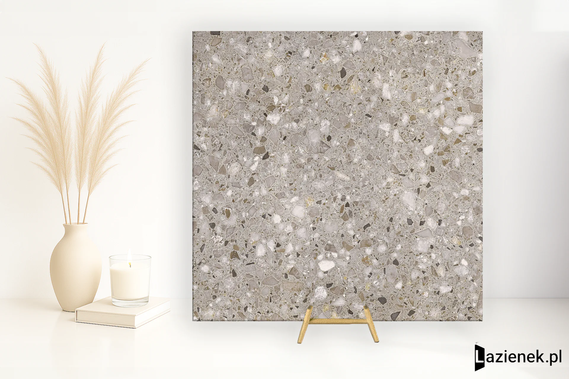Saime Frammenta Taupe naturalna 60x60 cm gr. 9 mm - płytka rektyfikowana / 8658165