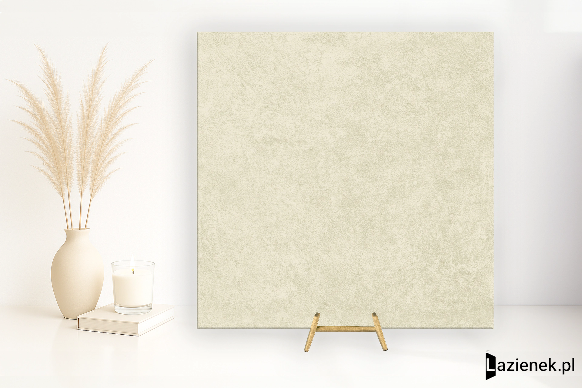 Saime Neutra Latte półpolerowana 60x60 cm gr. 9 mm - płytka rektyfikowana / 8600270