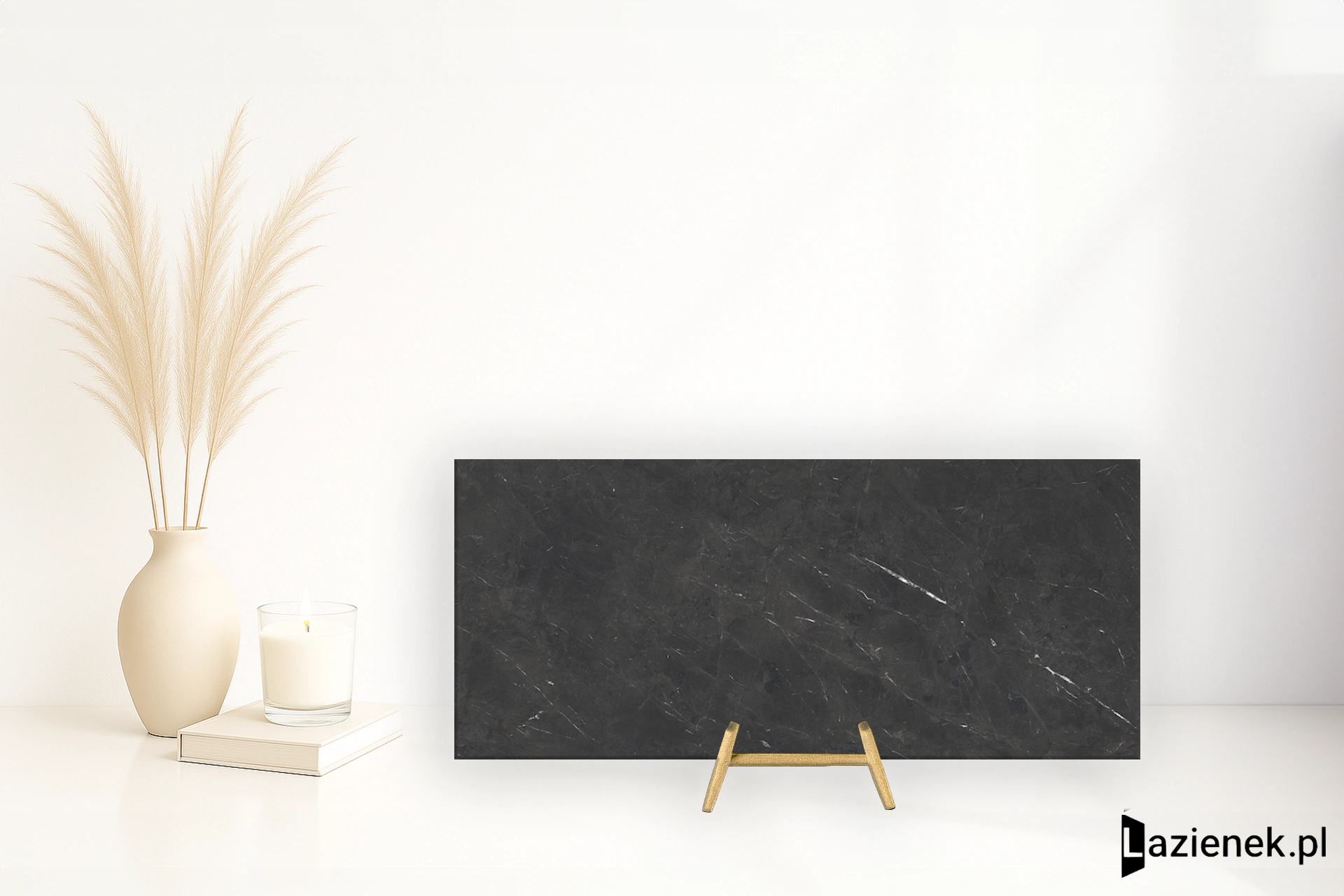 Saime Royal Dark błyszcząca 120x278 cm gr. 6 mm - płytka rektyfikowana / T600210