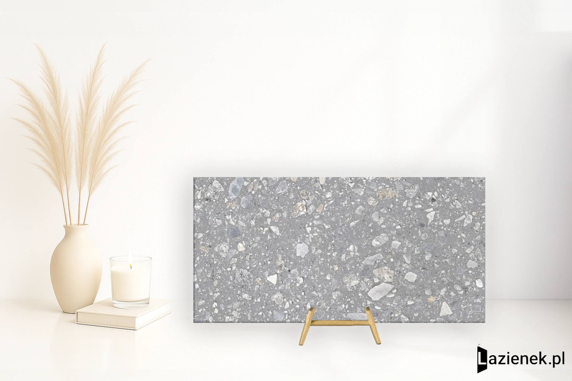 Saime Grestone Grey antypoślizgowa 60x120 cm gr. 6 mm - płytka rektyfikowana / T680220
