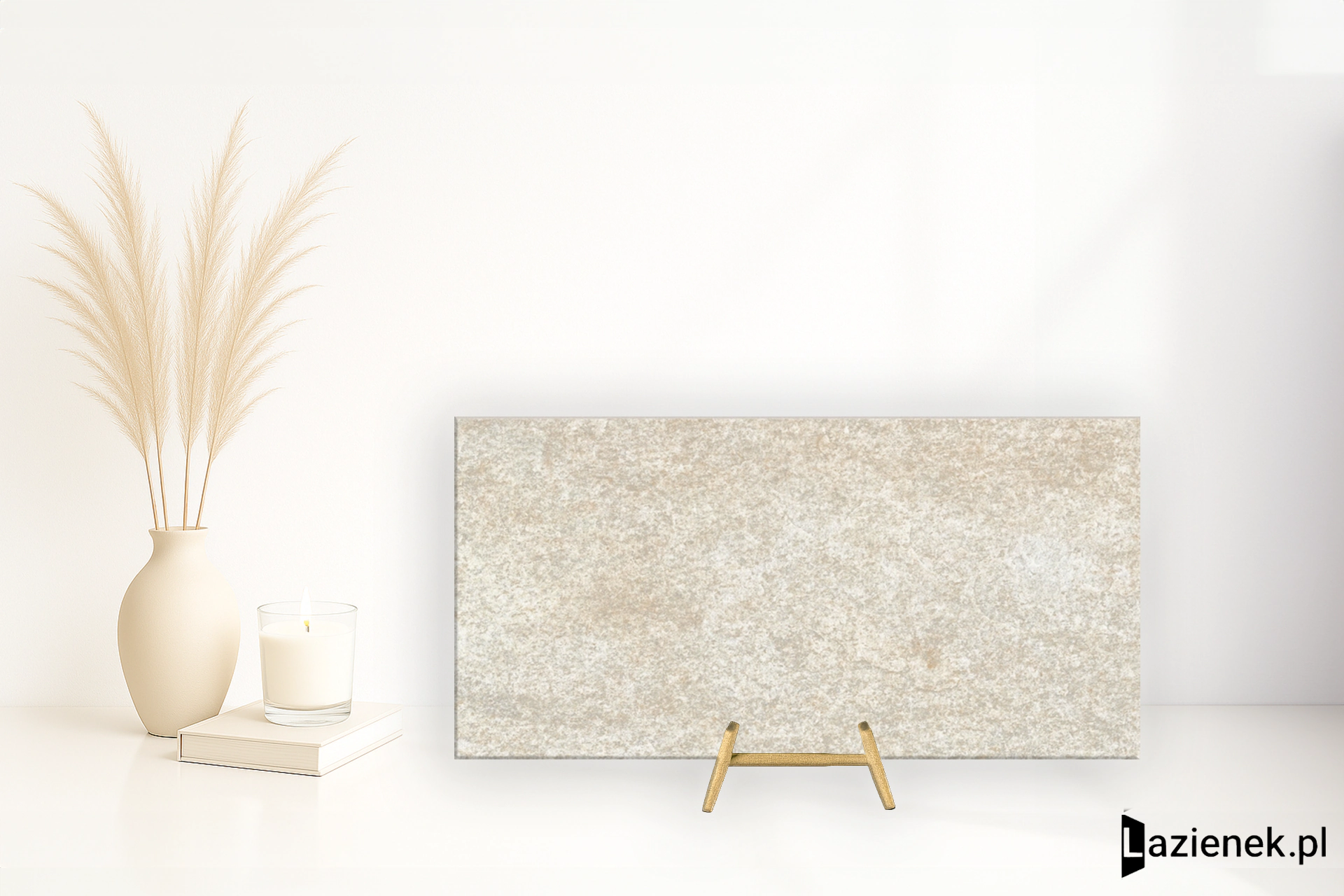 Saime Geostone Bianco antypoślizgowa 20x40 cm gr. 8 mm - płytka nierektyfikowana / 7600039
