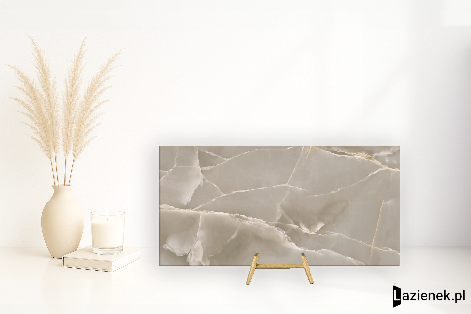 Saime Shine Crema błyszcząca 30x60 cm gr. 9 mm - płytka rektyfikowana / 8660147