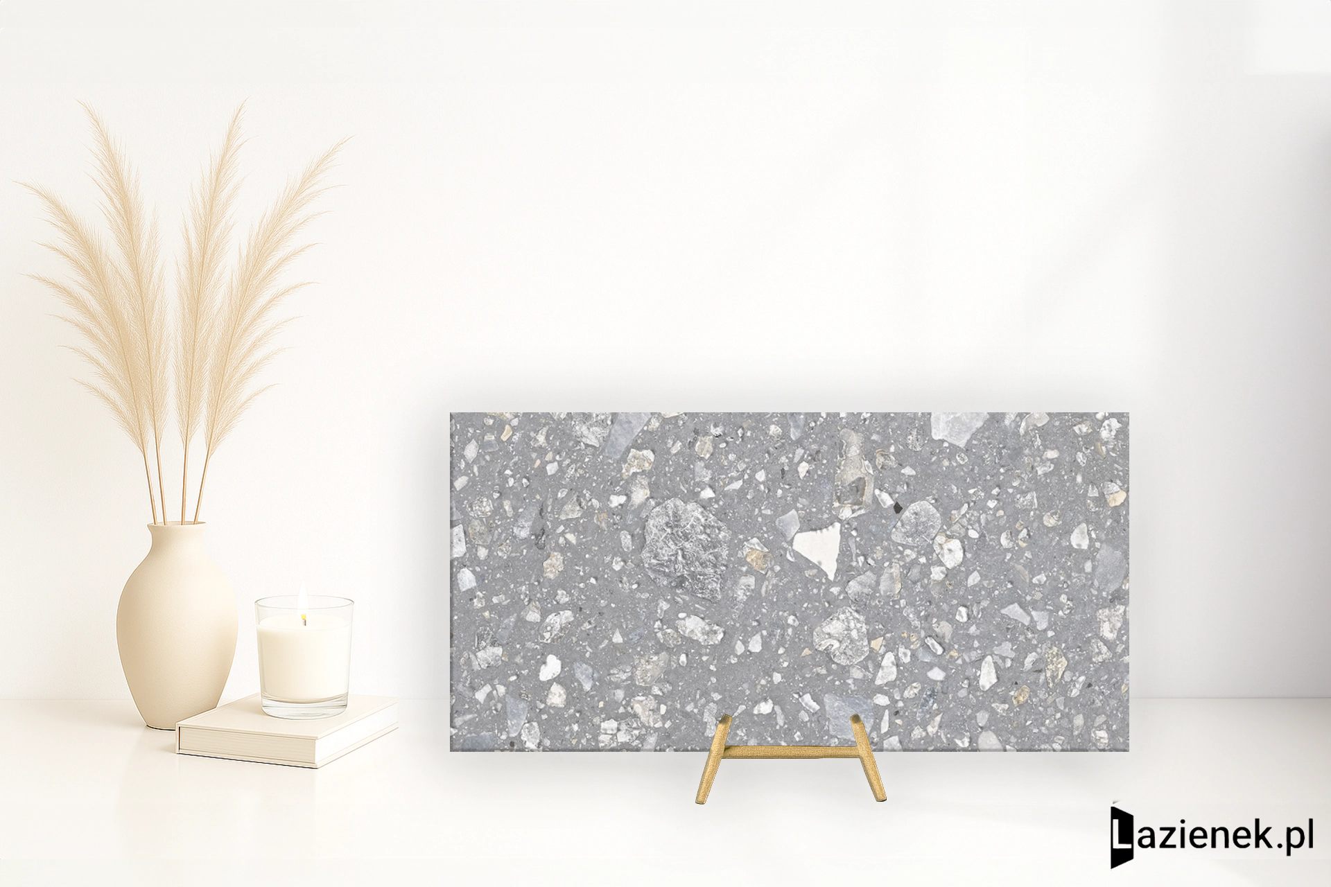 Saime Grestone Grey naturalna 30x60 cm gr. 9 mm - płytka rektyfikowana / T680165