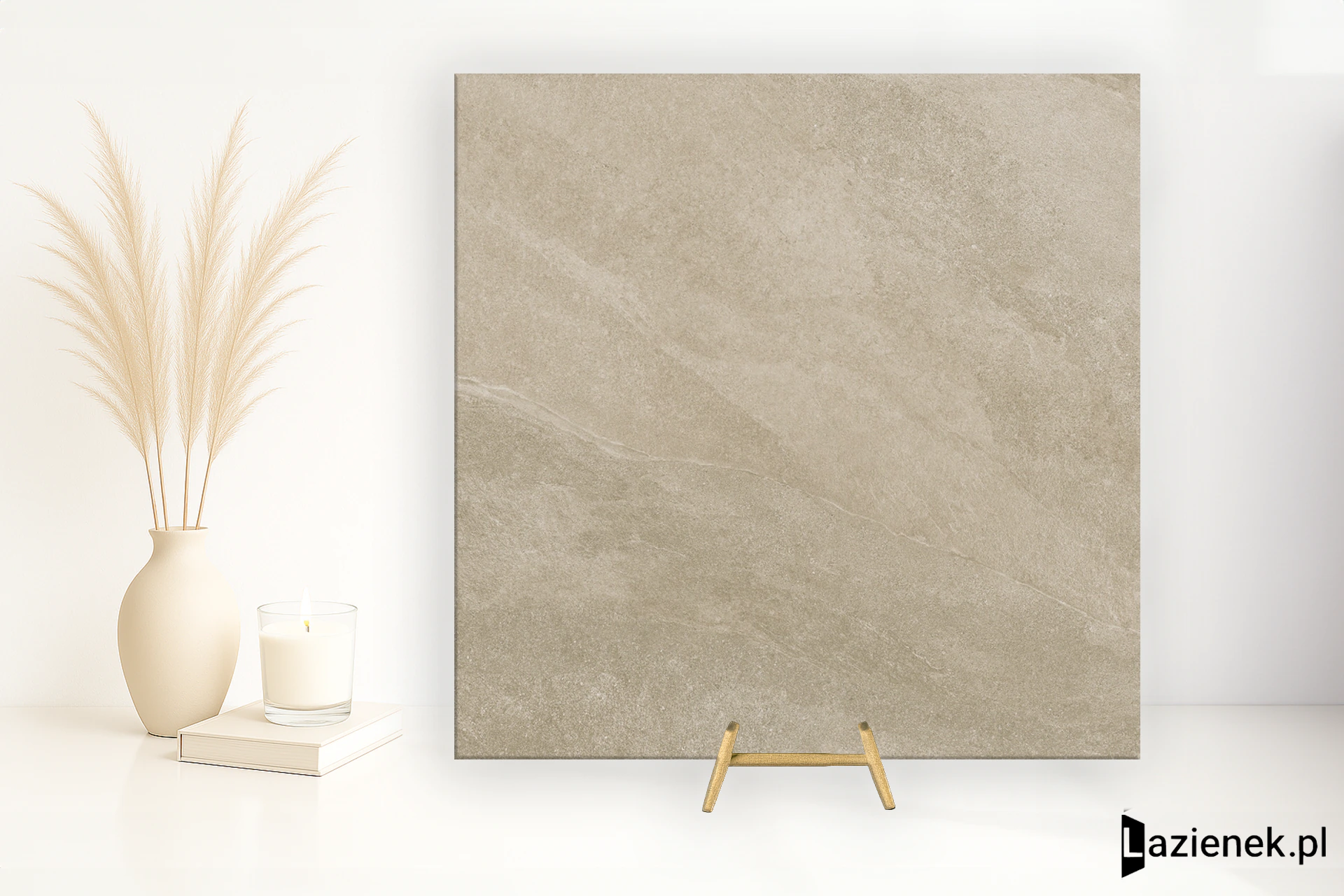 Saime Titano Beige antypoślizgowa 60x60 cm gr. 9 mm - płytka rektyfikowana / 8661127