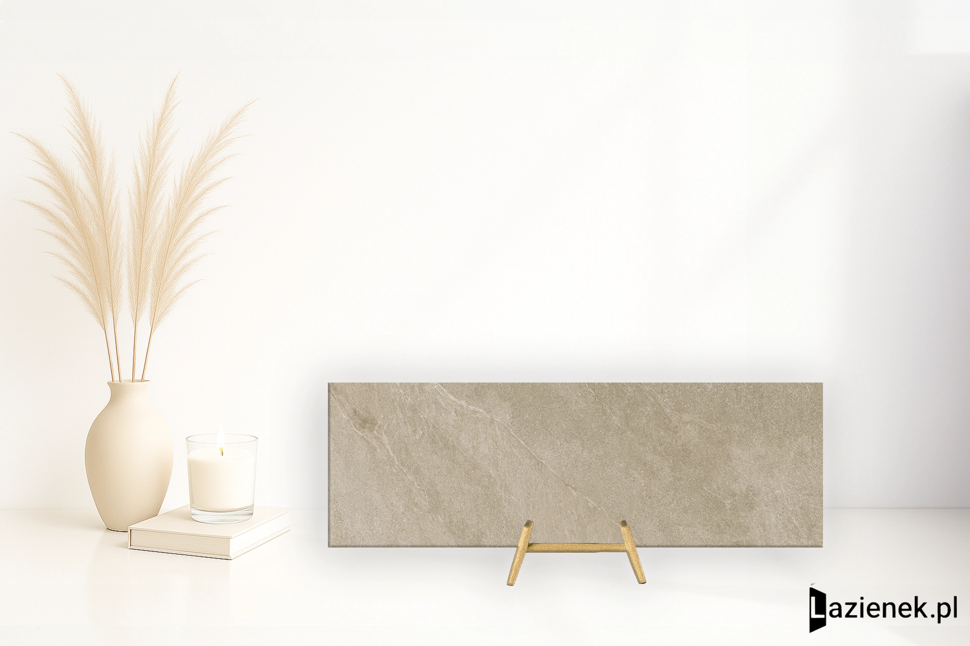 Saime Titano Beige szorstka 30x90 cm gr. 6 mm - płytka rektyfikowana / T624168