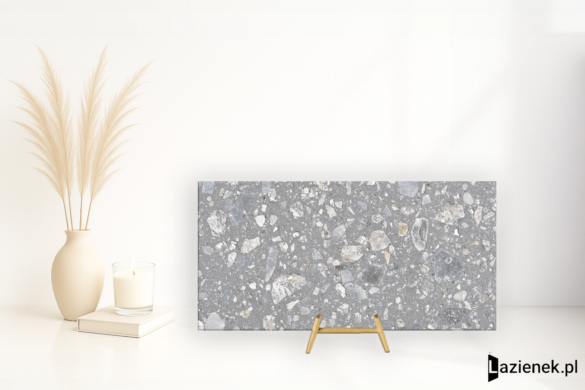 Saime Grestone Grey naturalna 30x60 cm gr. 9 mm - płytka nierektyfikowana / 7661037