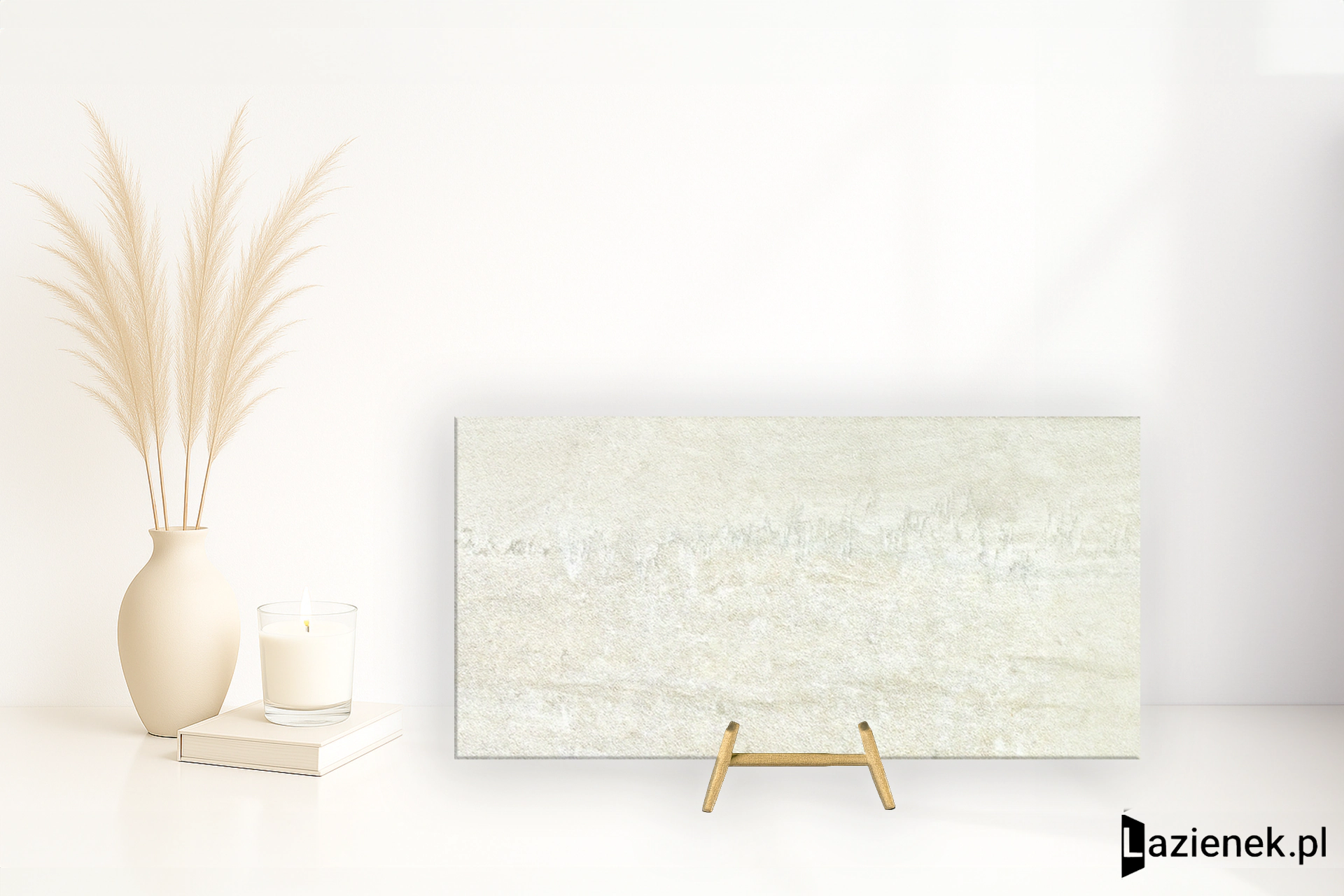 Saime Kaleido Bianco naturalna 30x60 cm gr. 9 mm - płytka nierektyfikowana / 7667425