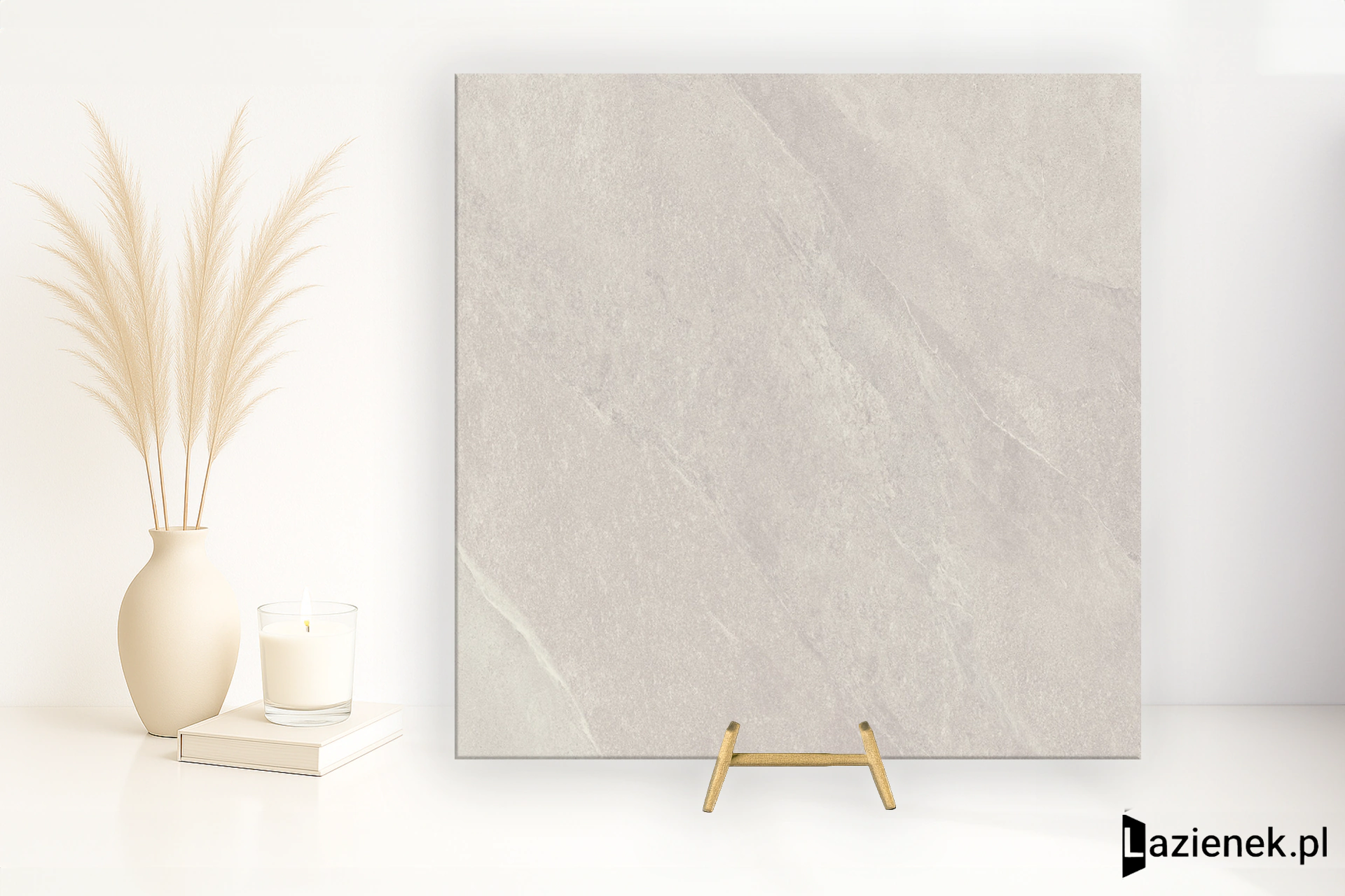 Saime Titano Bianco szorstka 90x90 cm gr. 6 mm - płytka rektyfikowana / T624156