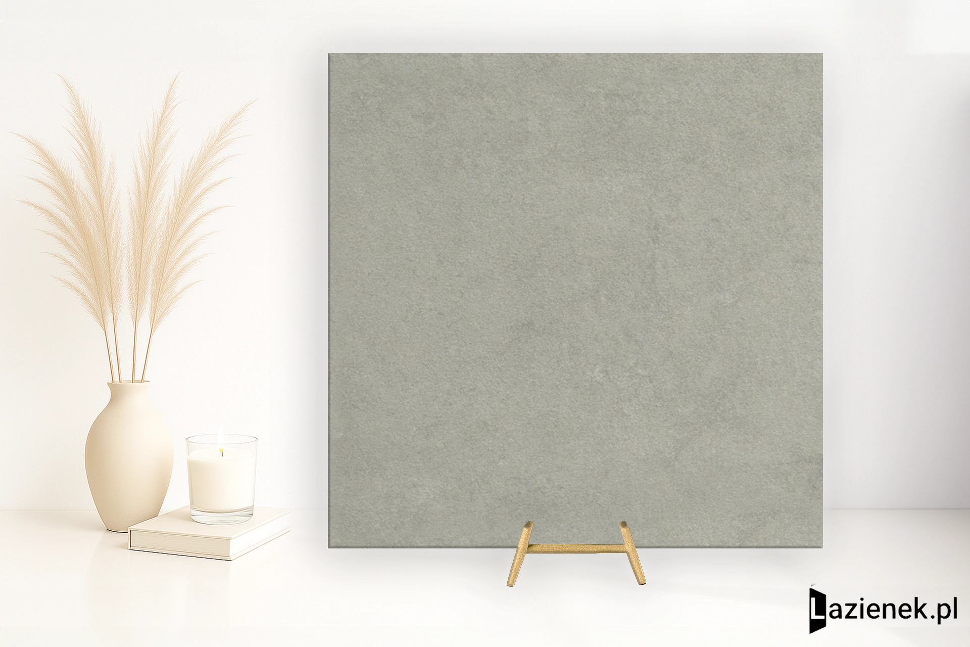 Saime Neutra Grigio półpolerowana 60x60 cm gr. 9 mm - płytka rektyfikowana / 8600260