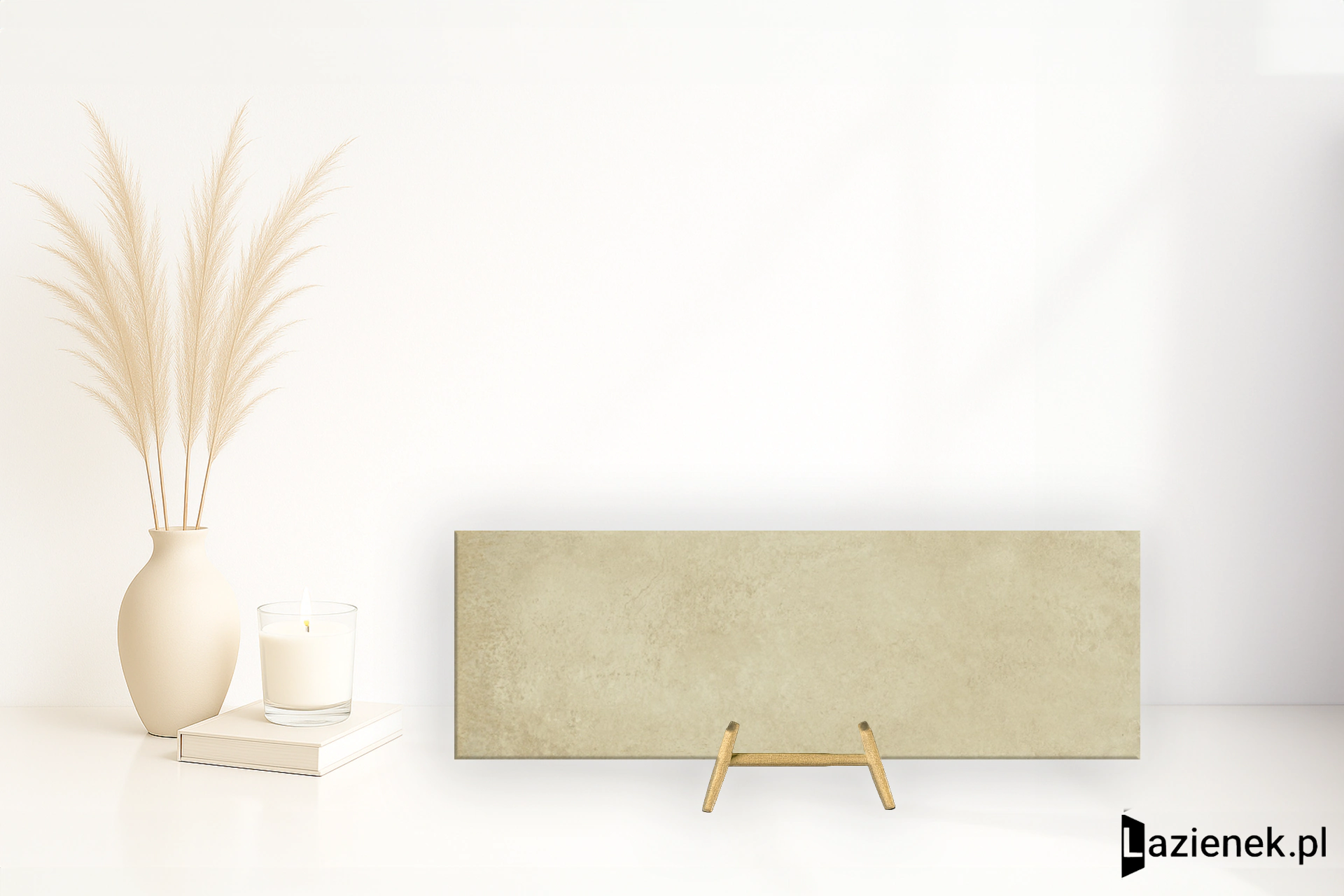 Saime Ferrocemento Beige naturalna 90x270 cm gr. 6 mm - płytka rektyfikowana / T622225