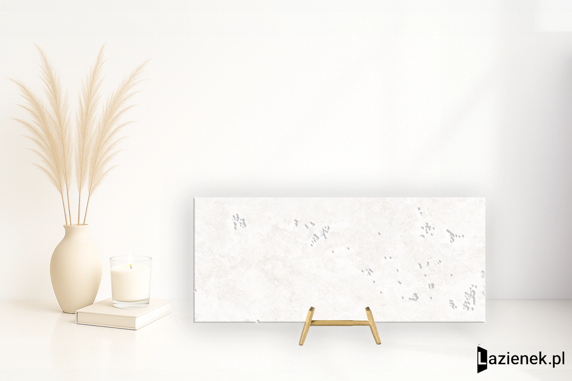 Saime Travertino Crosscut Bianco naturalna 120x278 cm gr. 6 mm - płytka rektyfikowana / T600093