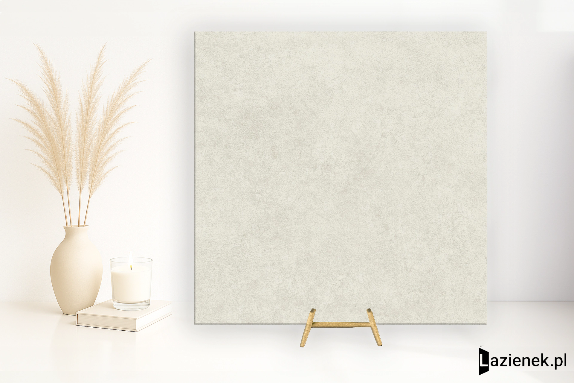 Saime Neutra Bianco półpolerowana 60x60 cm gr. 9 mm - płytka rektyfikowana / 8600230