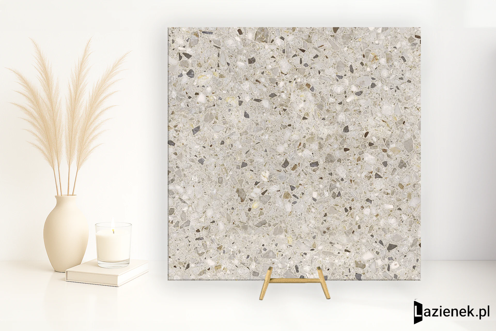 Saime Frammenta Perla błyszcząca 60x60 cm gr. 9 mm - płytka rektyfikowana / 8601190