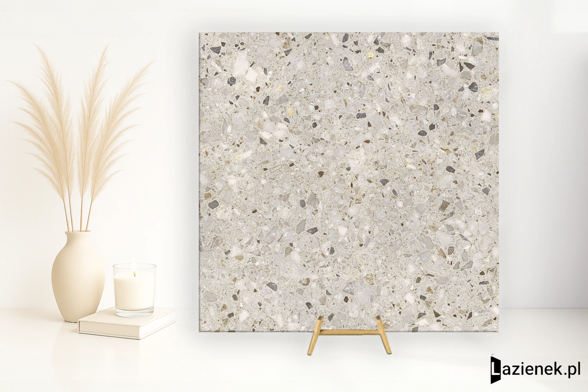 Saime Frammenta Perla naturalna 60x60 cm gr. 9 mm - płytka rektyfikowana / 8658175