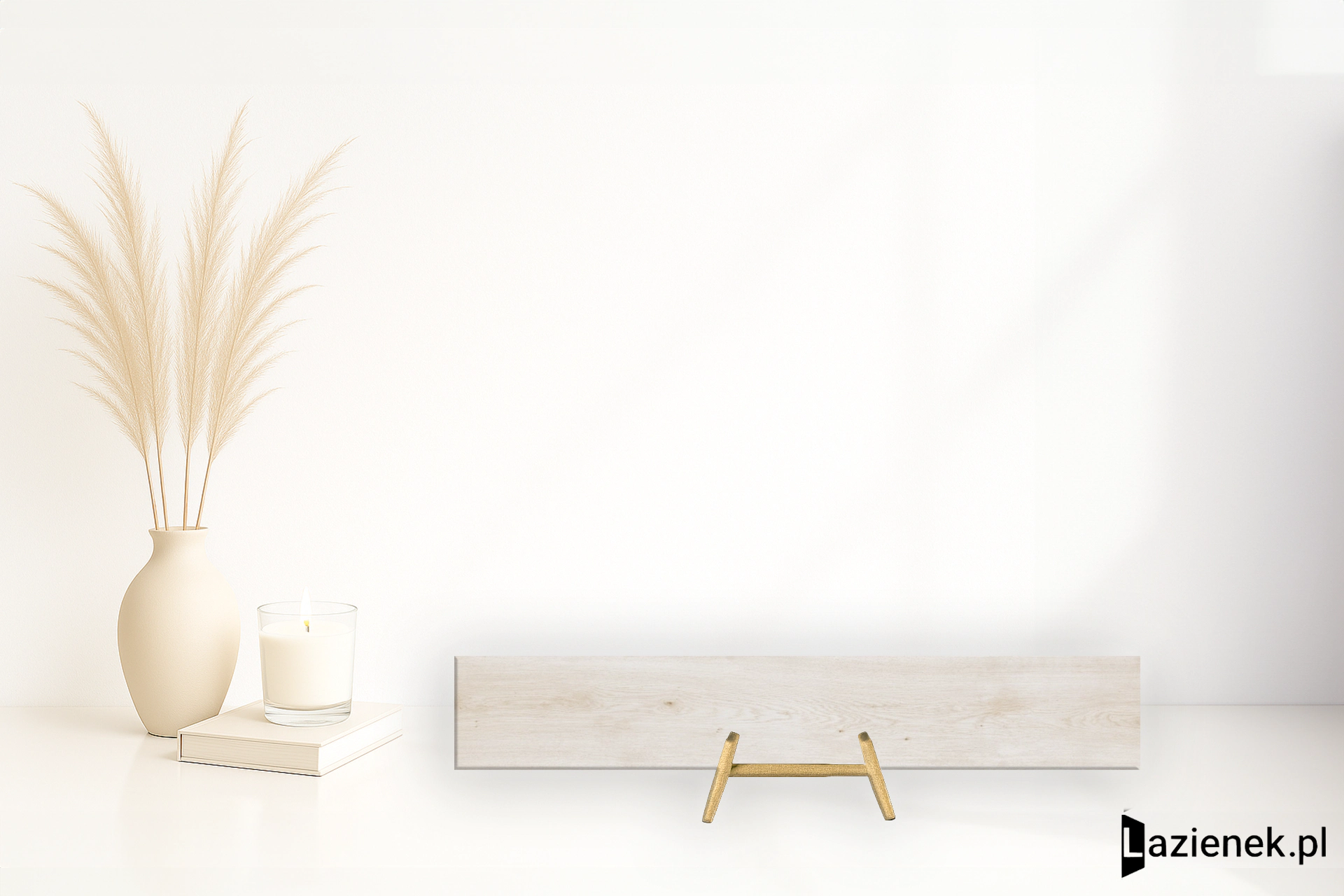 Santagostino Primewood White matowa 30x180 cm gr. 9 mm - płytka rektyfikowana / CSAPRWWH18