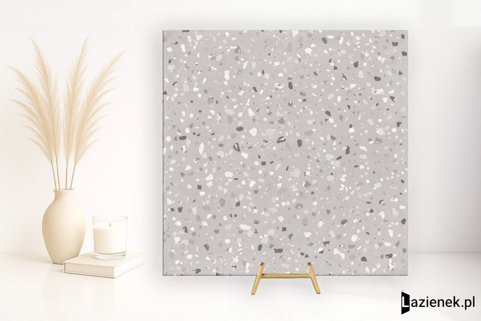 Santagostino Deconcrete De-Medium Pearl matowa 120x120 cm gr. 9 mm - płytka rektyfikowana / CSADMEPE12