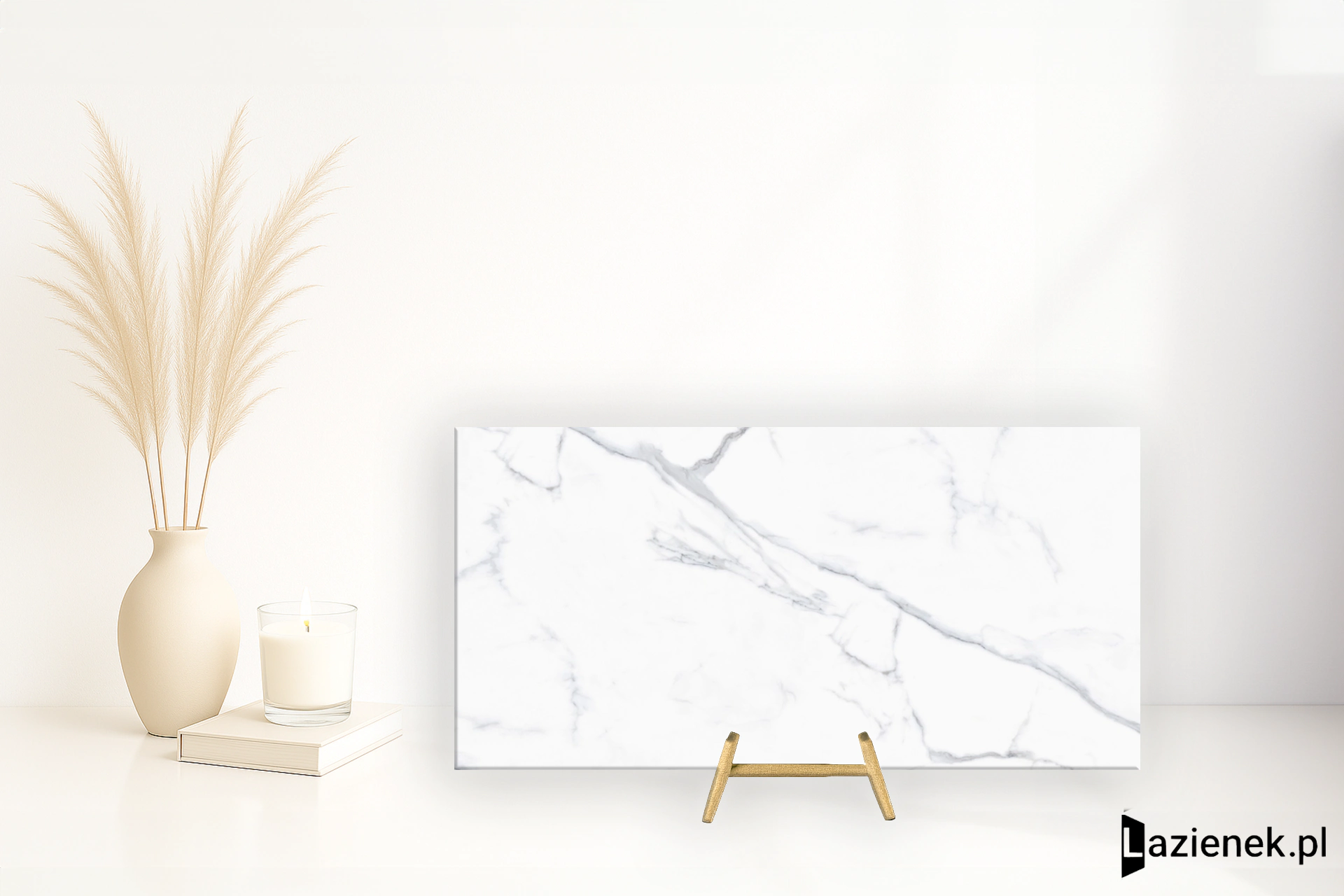 Santagostino Themar Statuario Venato matowa 45x90 cm gr. 9 mm - płytka rektyfikowana / CSASVE4590