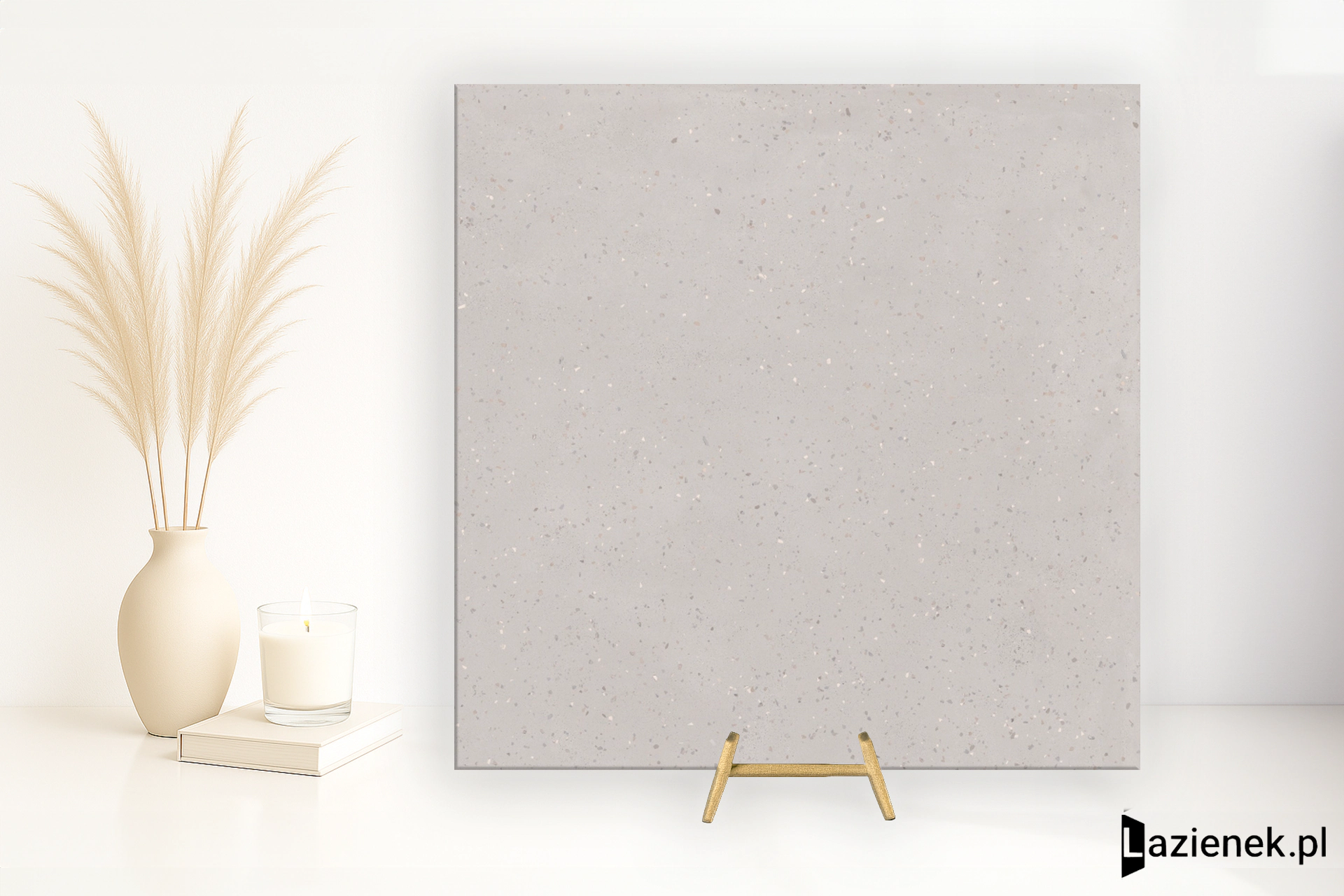 Santagostino Deconcrete De-Micro Pearl matowa 90x90 cm gr. 9 mm - płytka rektyfikowana / CSADMIPE90