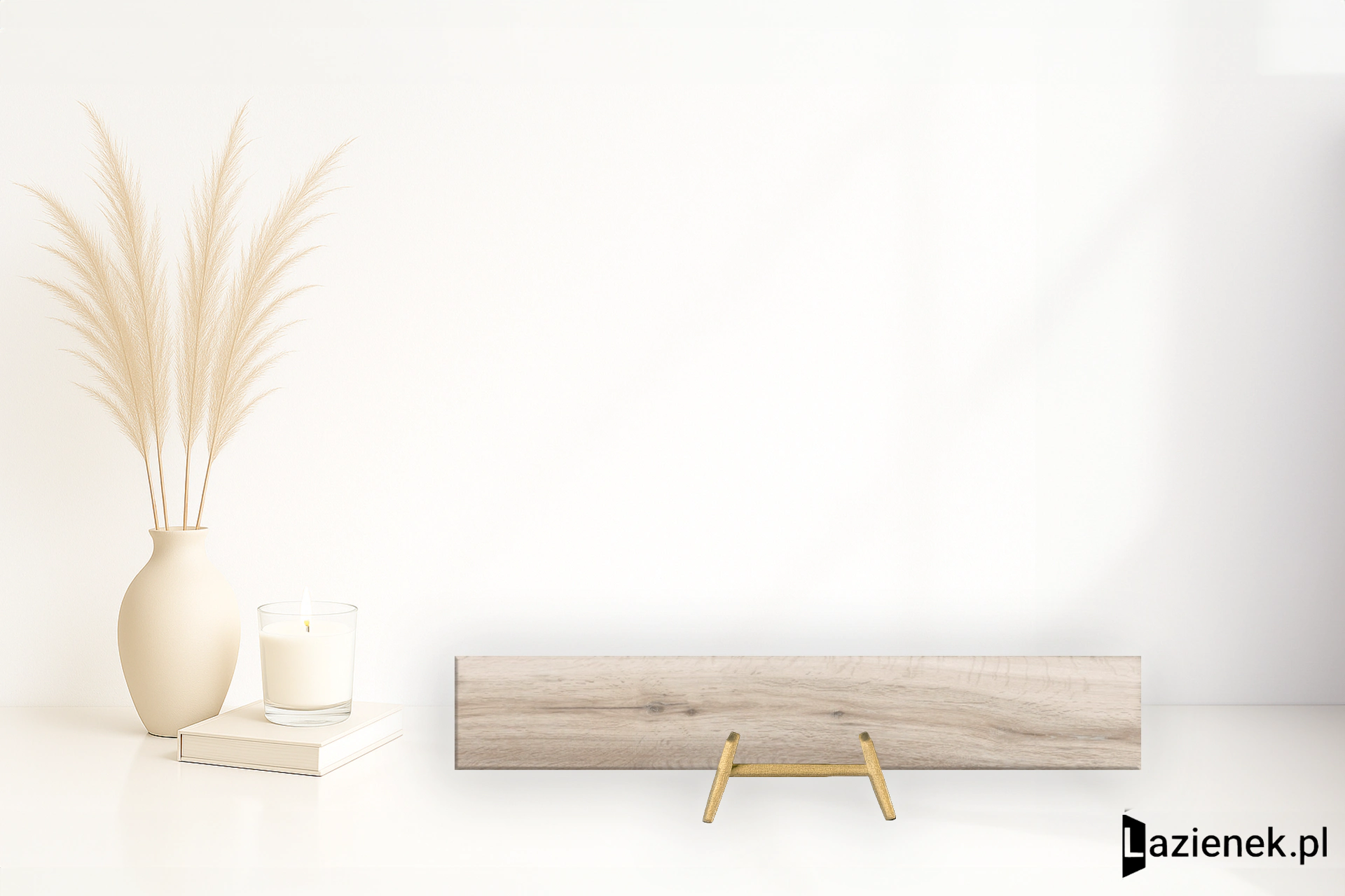 Santagostino Barkwood White matowa 30x180 cm gr. 9 mm - płytka rektyfikowana / CSABA7WH18